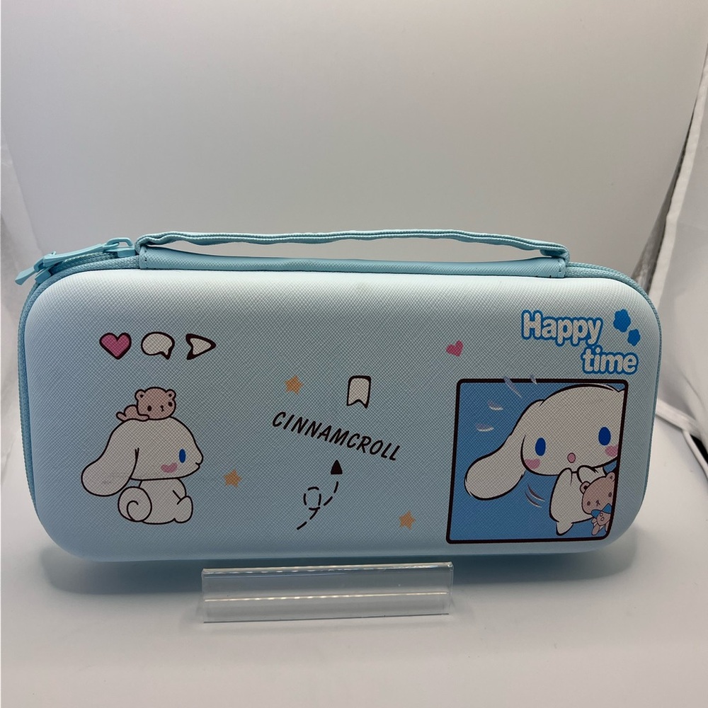 Kawaii Cinnamoroll Nintendo Switch OLED & Lite Hard Carrying Case Blue